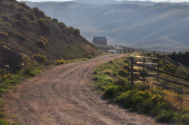 a ranch on Highway 40